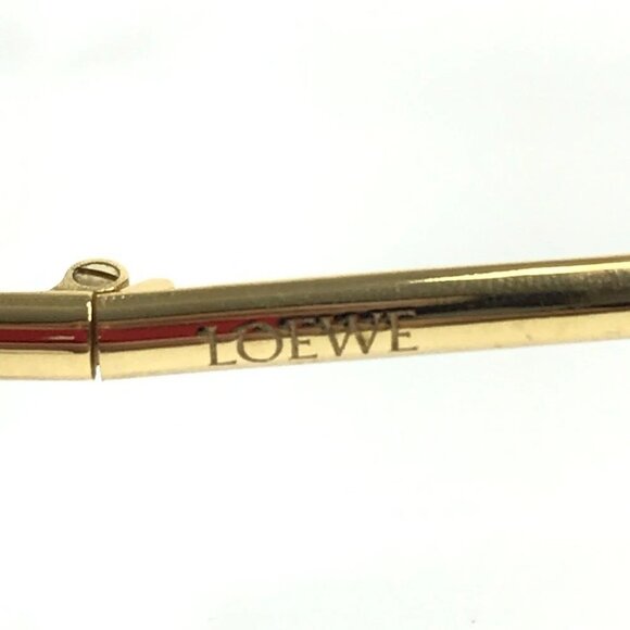LOEWE LW40073U logo glasses eyewear sunglasses Plastic / Metal Black/Gold main image 4